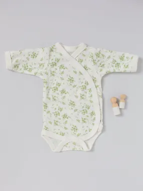 Bodysuit, Apple Floral, Premium 100% Organic Cotton