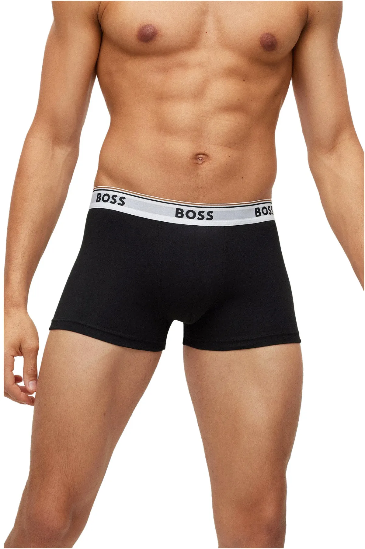 Boss Trunk 3 Pair In Black For Men