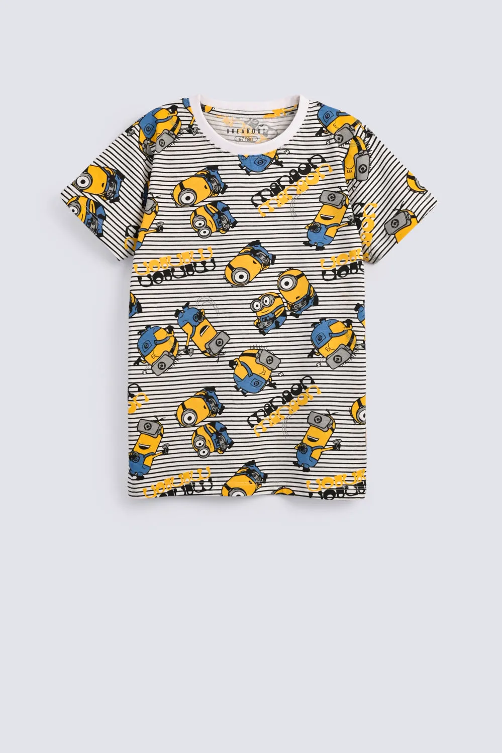 BOYS MINION PRINTED TEE