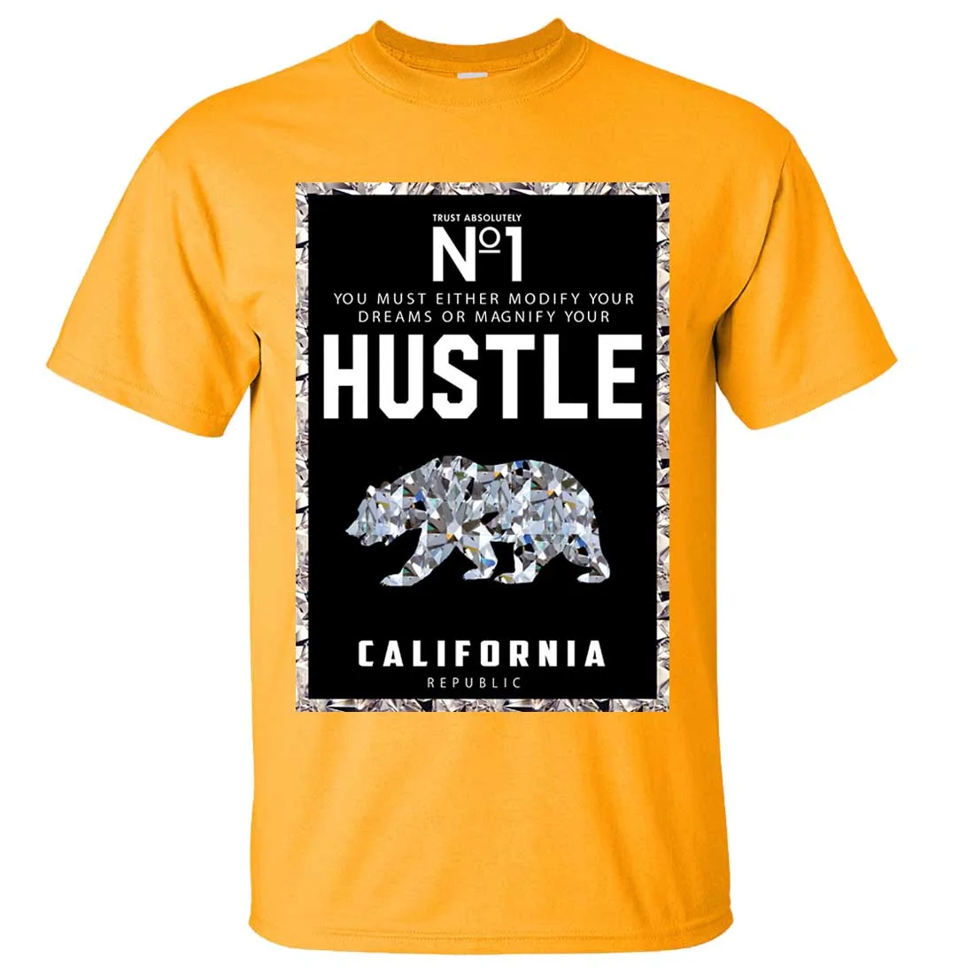 California Republic No. 1 Diamond Hustle Asst Colors T-shirt/tee