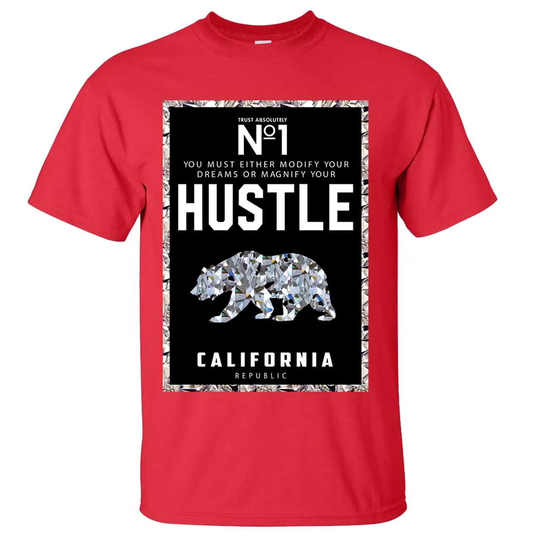 California Republic No. 1 Diamond Hustle Asst Colors T-shirt/tee