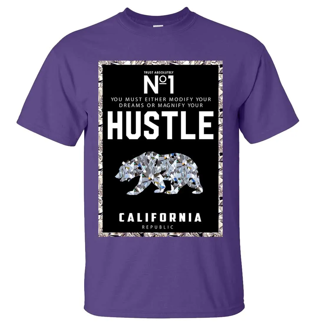 California Republic No. 1 Diamond Hustle Asst Colors T-shirt/tee