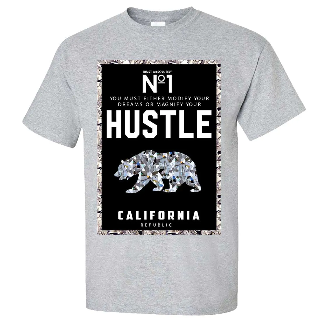 California Republic No. 1 Diamond Hustle Asst Colors T-shirt/tee