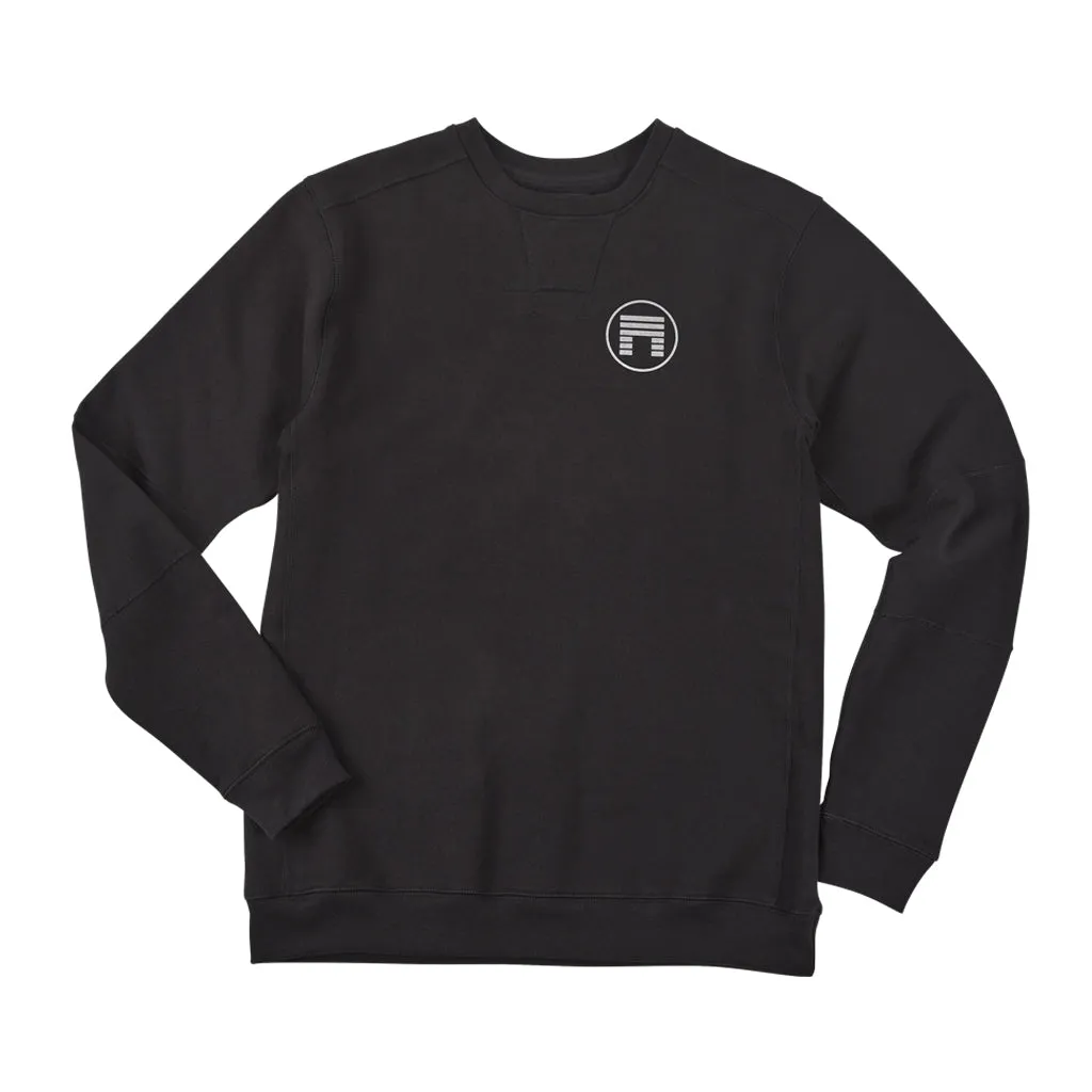 CAMBRIDGE CREW SWEATSHIRT - BLACK