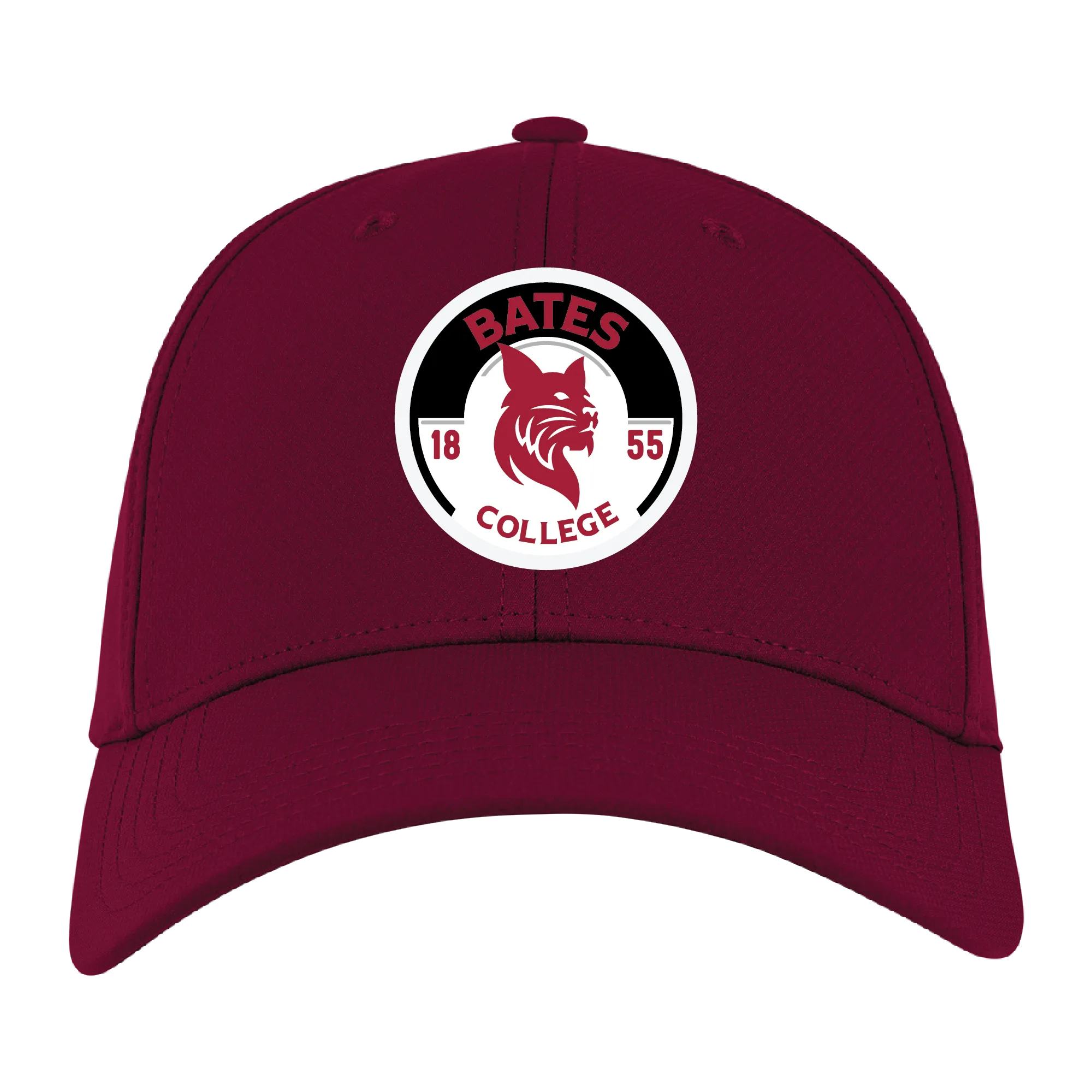 Cap with BATES COLLEGE 1855 & Bobcat Icons