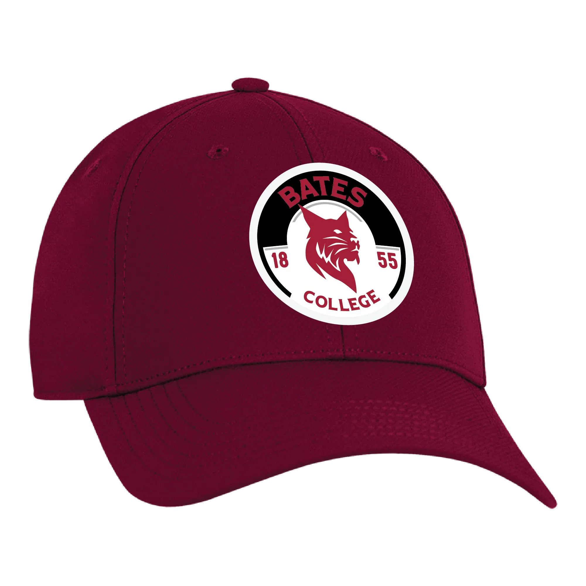 Cap with BATES COLLEGE 1855 & Bobcat Icons