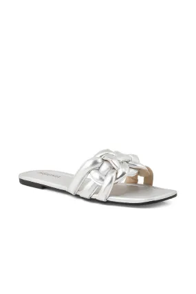 Casual Slip On I38572-Silver