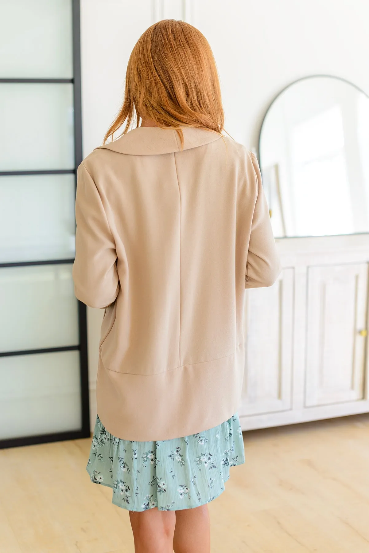 Cherish it All Shawl Collar Jacket