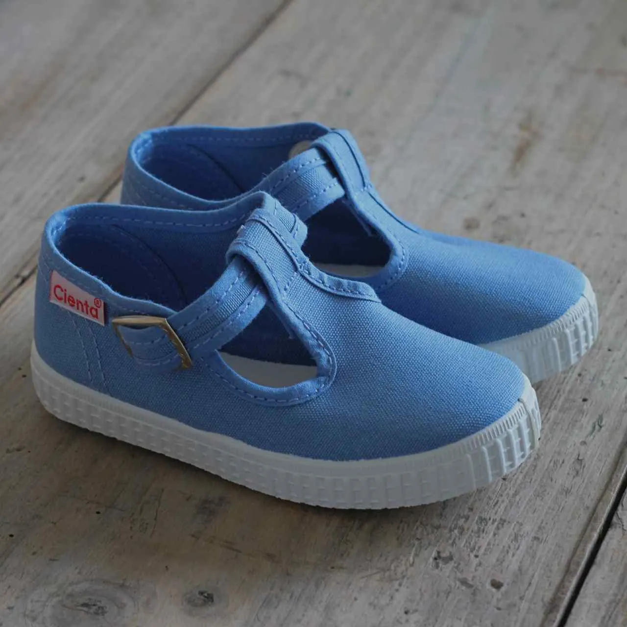 Children's Canvas T Bar Shoes