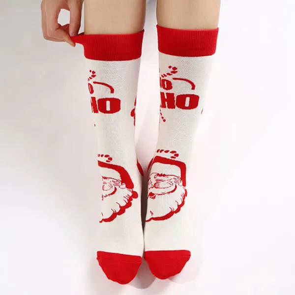 Christmas Style Cotton Mid-Calf Socks 21977858S