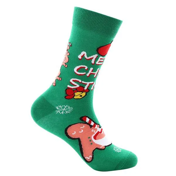 Christmas Style Cotton Mid-Calf Socks 21977858S