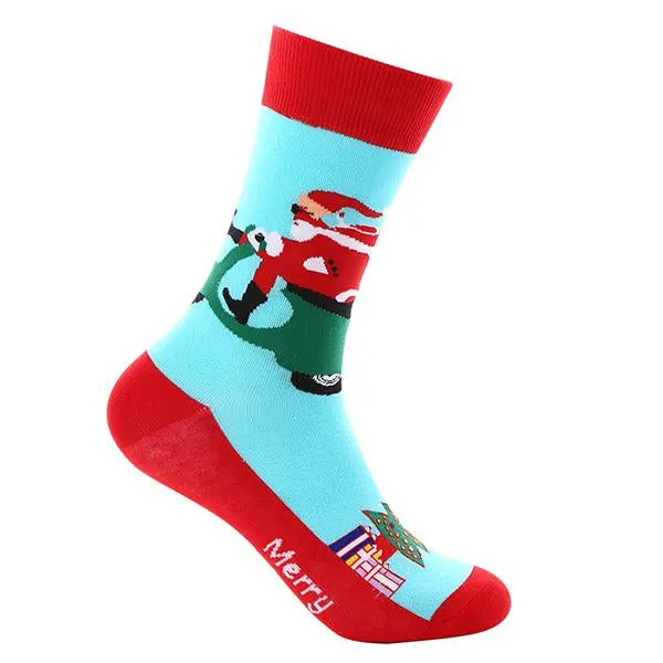 Christmas Style Cotton Mid-Calf Socks 21977858S