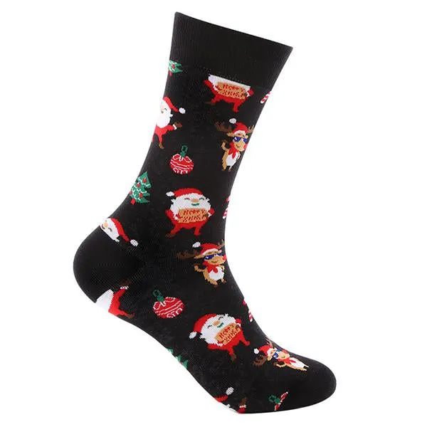 Christmas Style Cotton Mid-Calf Socks 21977858S