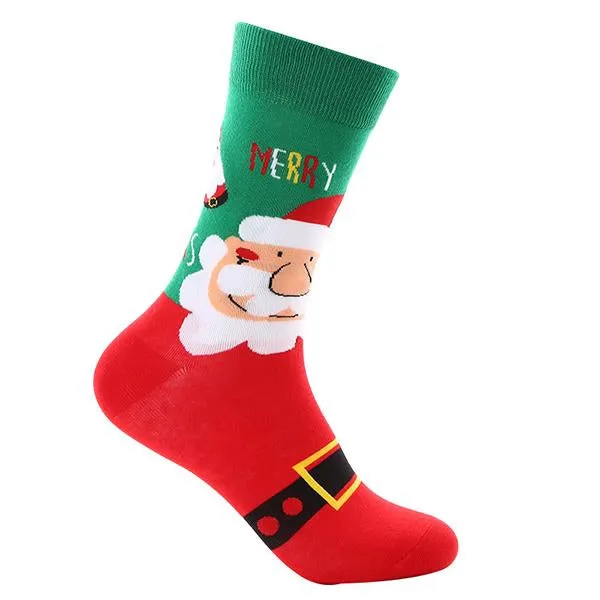 Christmas Style Cotton Mid-Calf Socks 21977858S