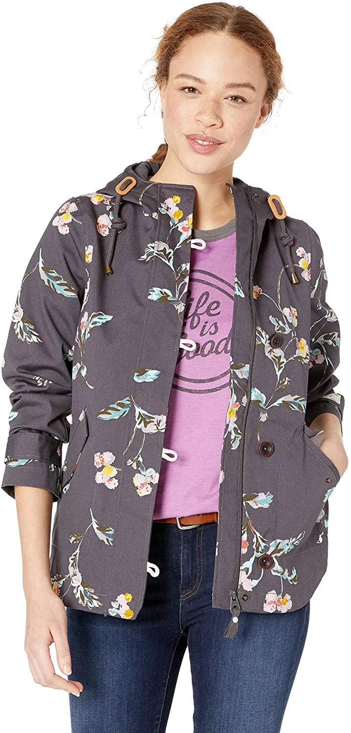 Coast Print Waterproof Jacket