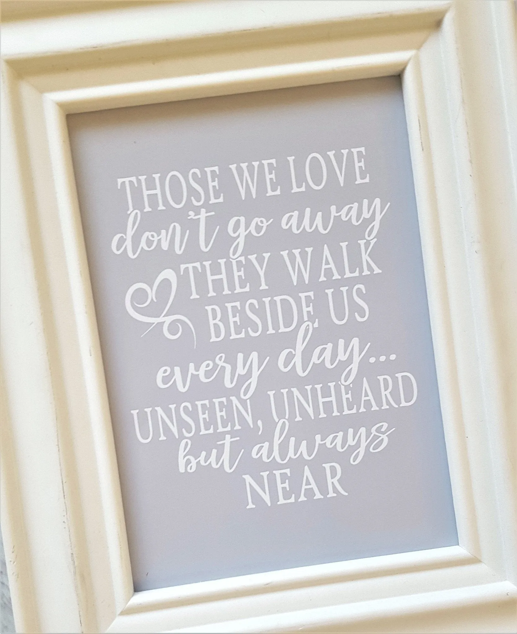 Condolence Art, Bereavement Gift {Always Near} - PRINTABLE