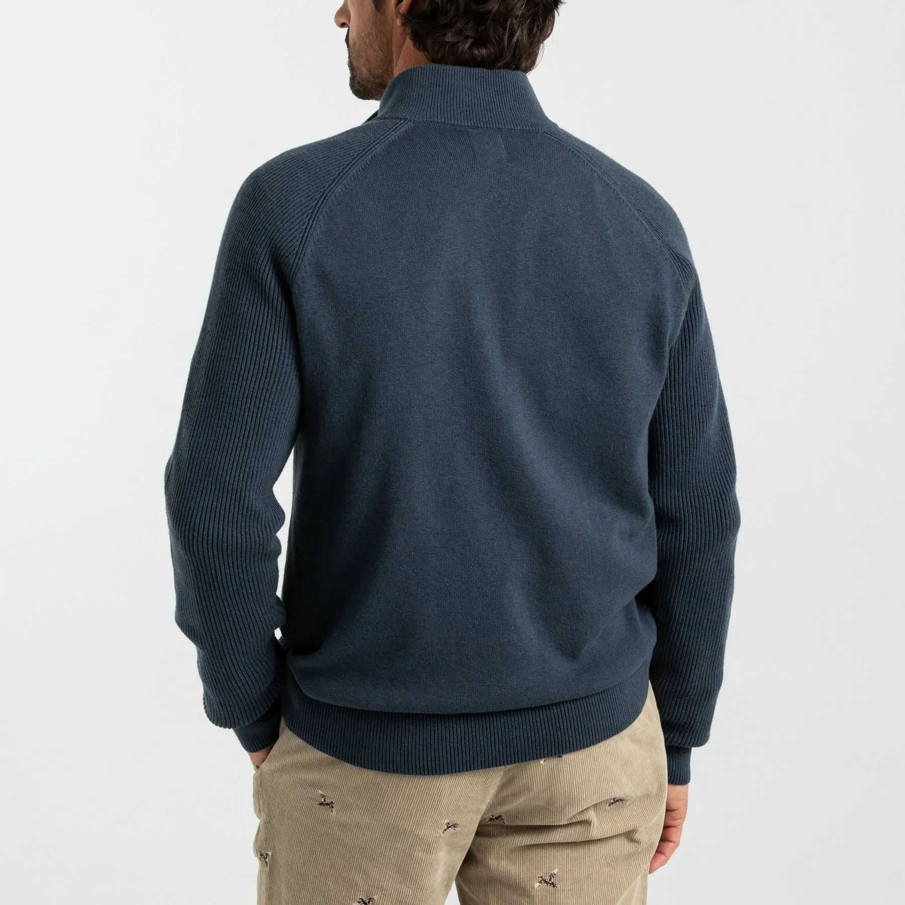 Copeland Merino 1/4 Zip Sporting Sweater