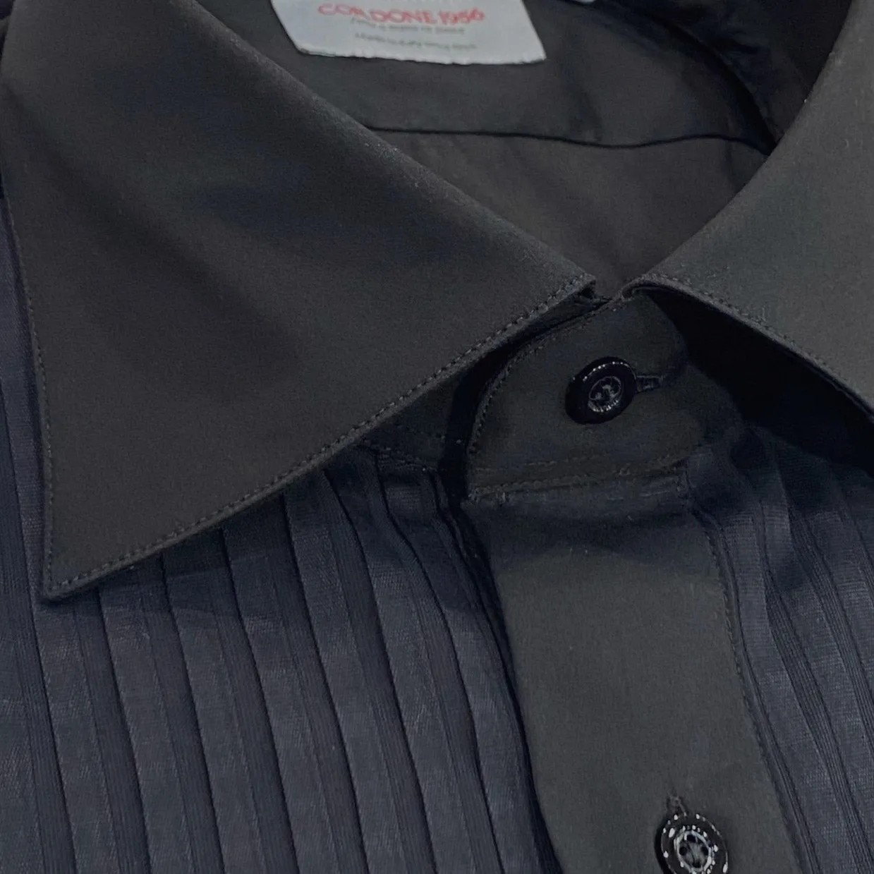 Cordone Black Dinner Shirt