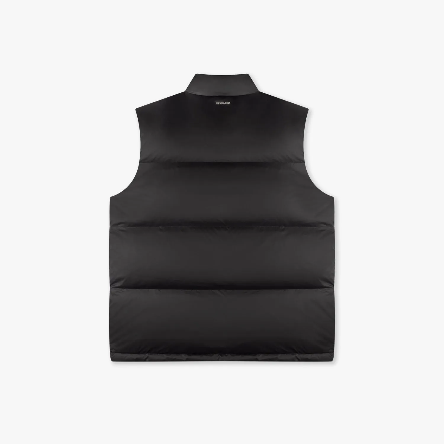 CROYEZ ORGANETTO PUFFER VEST - BLACK