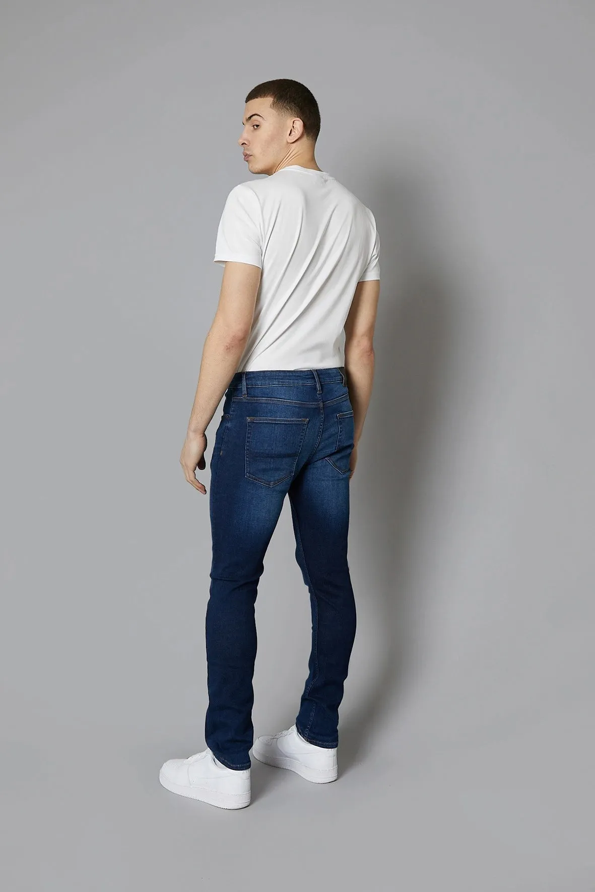 Dakota Slim Fit Jeans In Dark Blue