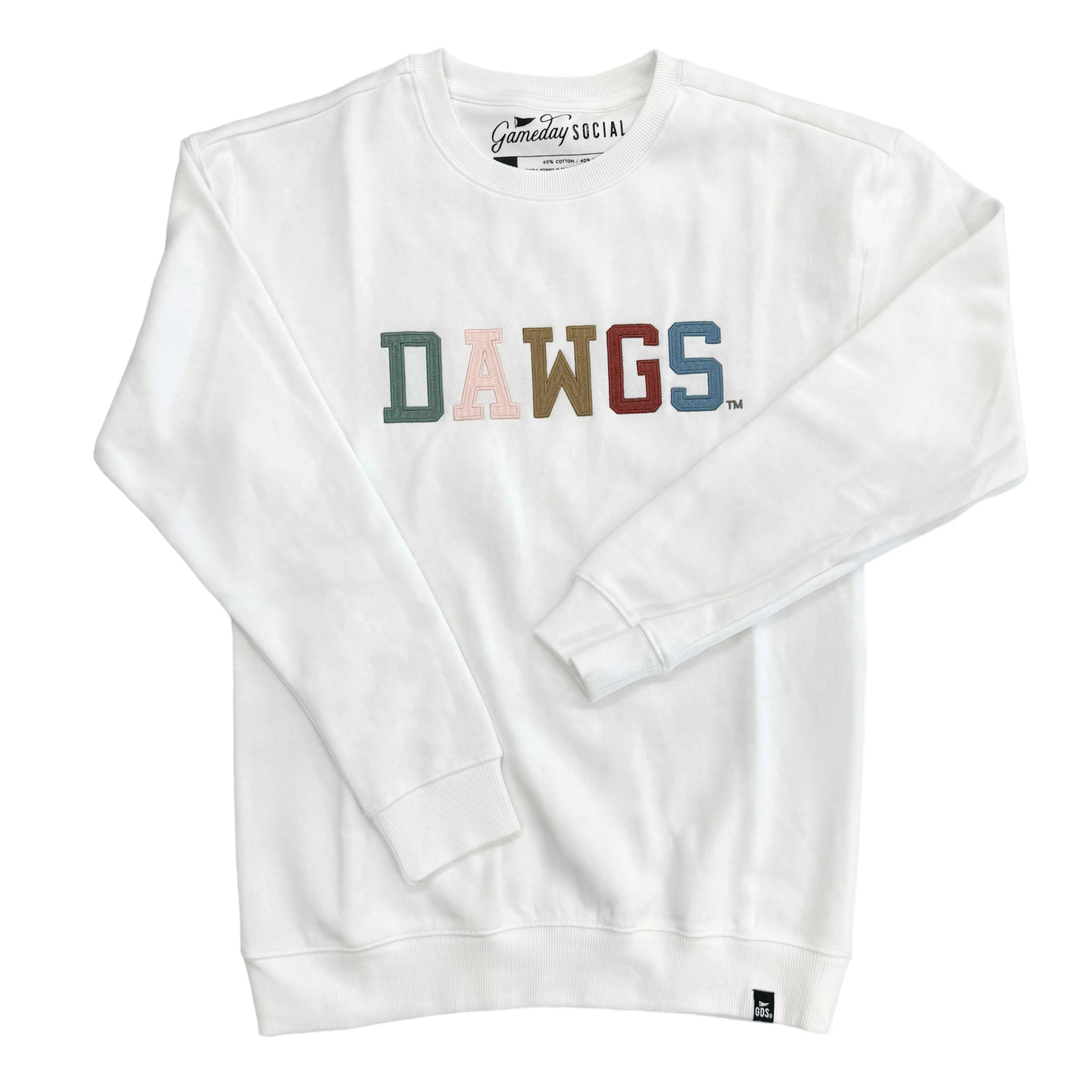 DAWGS Embroidered Fleece Crew