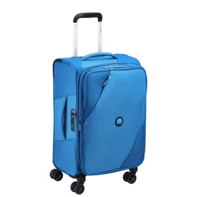 Delsey MARINGA 55cm Carry On Exp Softsided Luggage - Blue