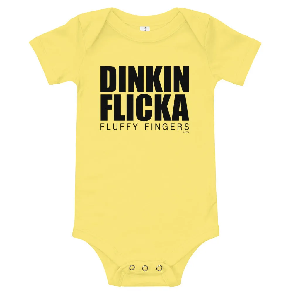 Dinkin Flicka Baby Onesie