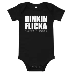 Dinkin Flicka Baby Onesie