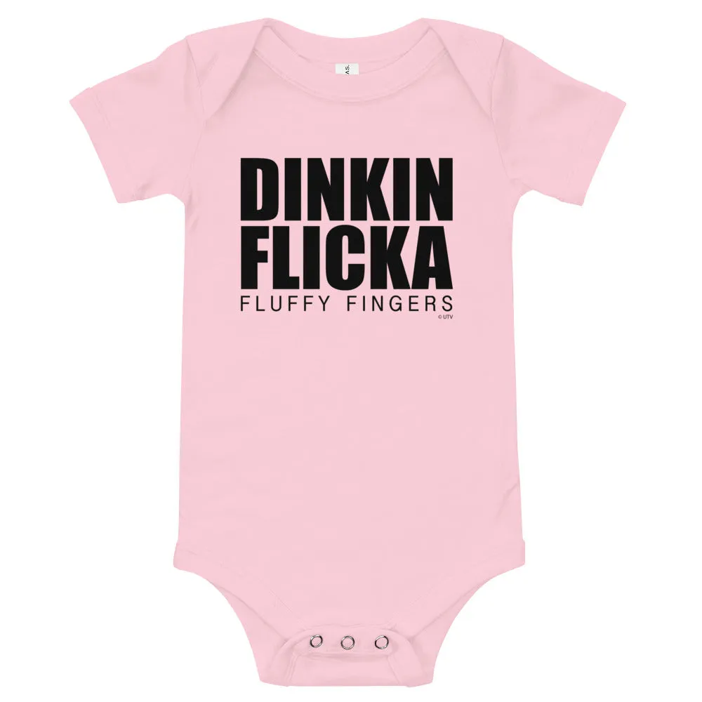 Dinkin Flicka Baby Onesie