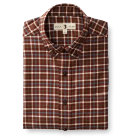 Duck Head Cotton Flannel Sport Shirt - Men's