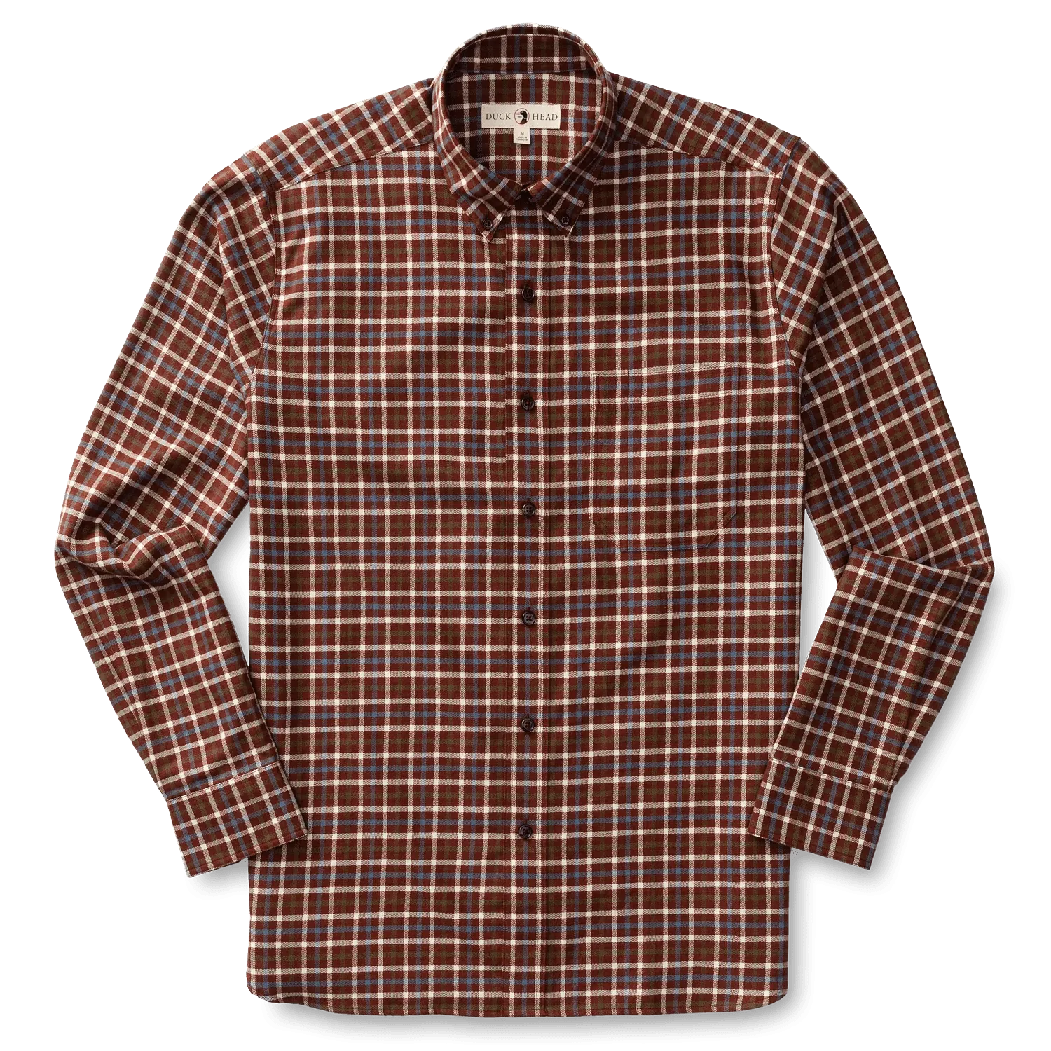 Duck Head Cotton Flannel Sport Shirt - Men's