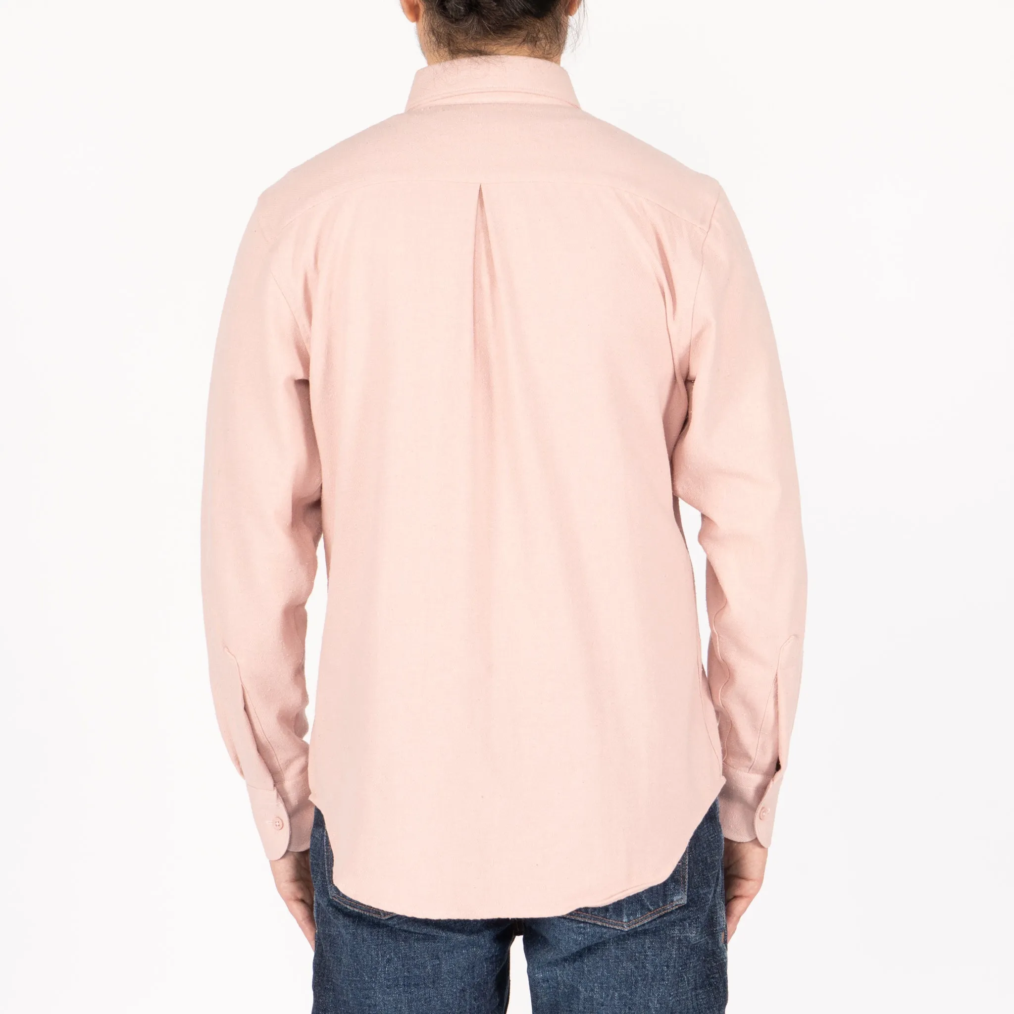 Easy Shirt - Cotton Silk Blend Twill - Pink