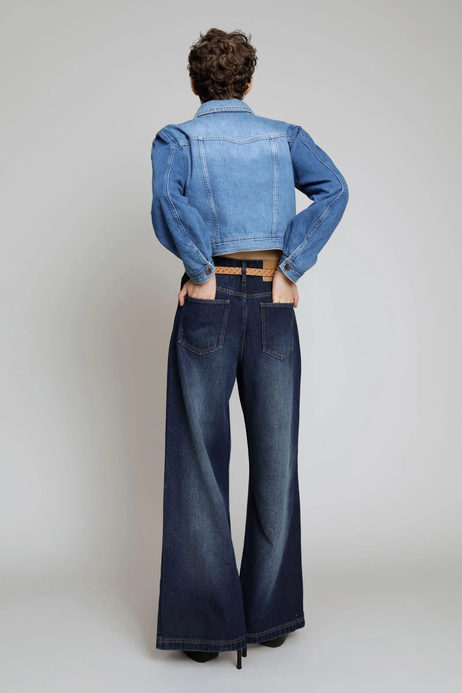 Ecube Tencel Wide-Leg Jeans