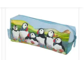 Emma Ball Sea Thrift Puffin's Pencil Case