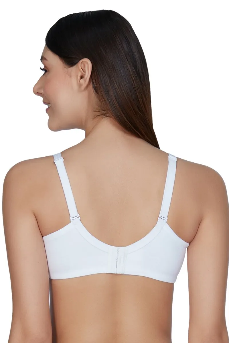 Essential Comfort Non-Padded Non-Wired Bra - White