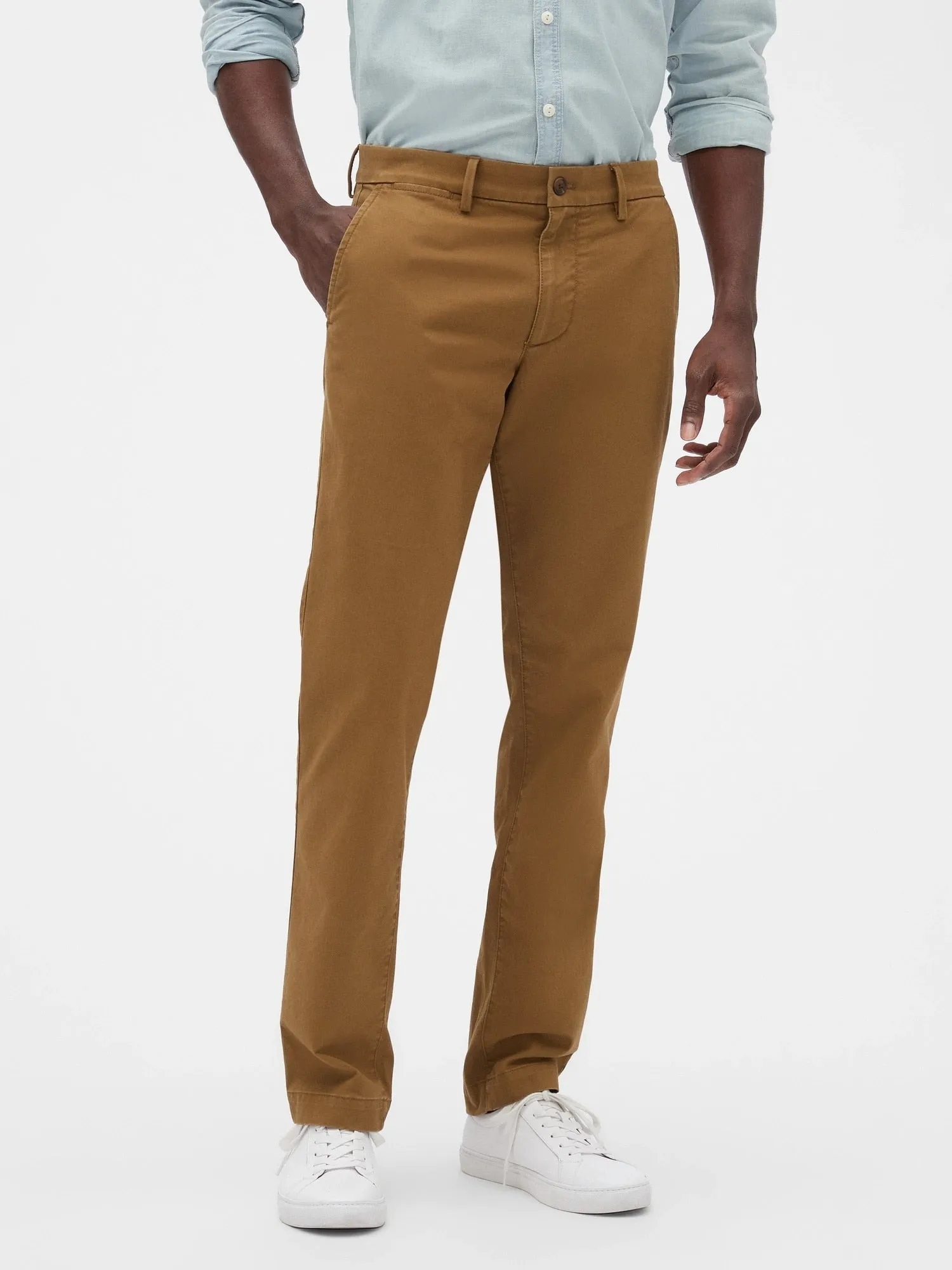 Essential Khakis in Slim Fit with GapFlex