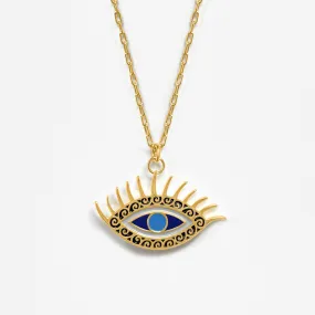 Evil Eye Pendant (Clarity) - Gold