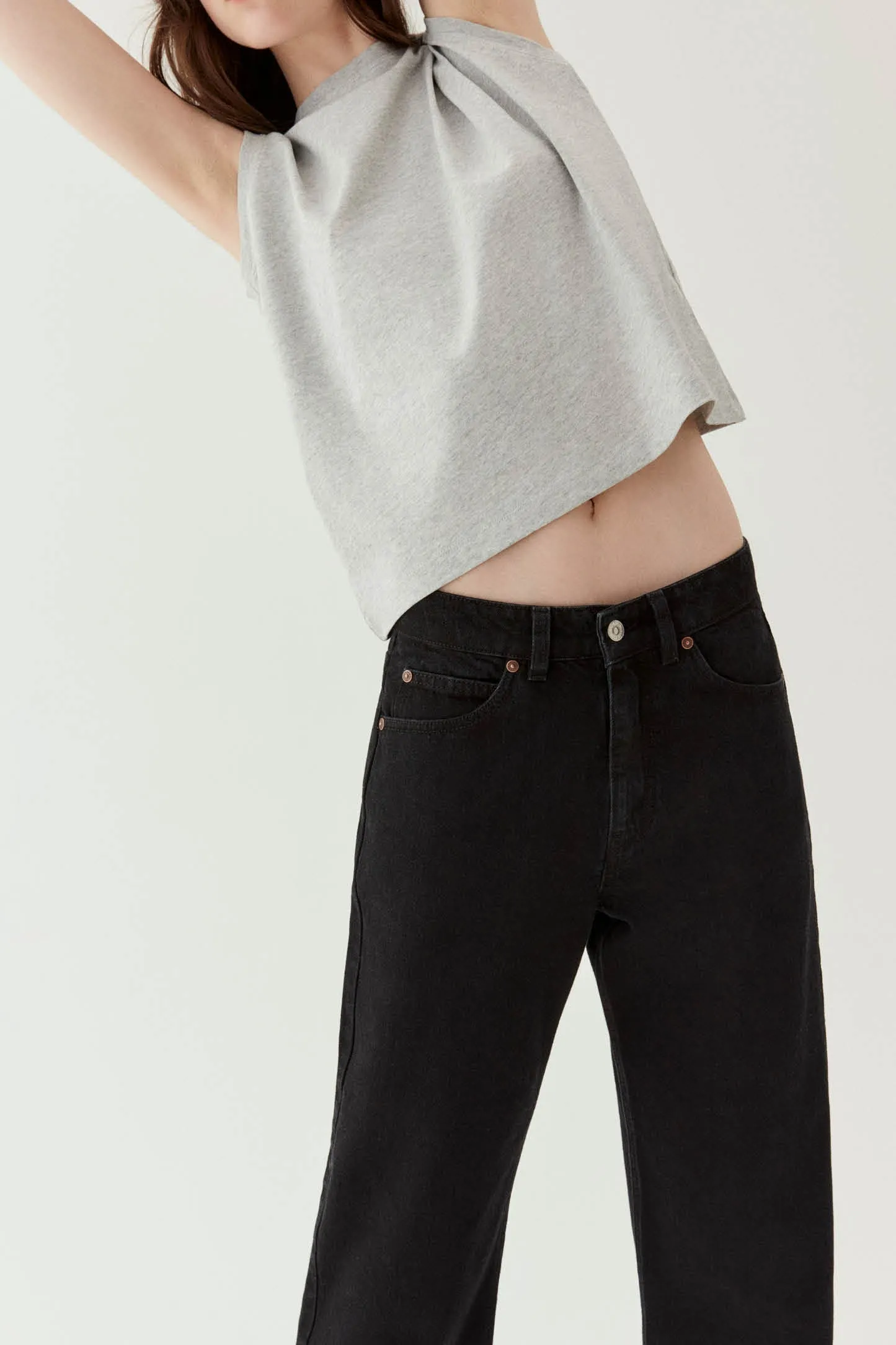 Exclusive Bernie Relaxed Jean In Washed Black