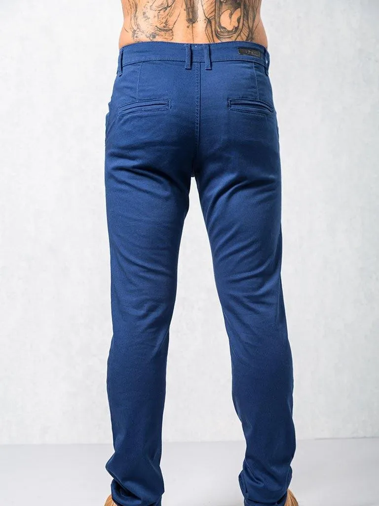 EZ348 Blue Chinos