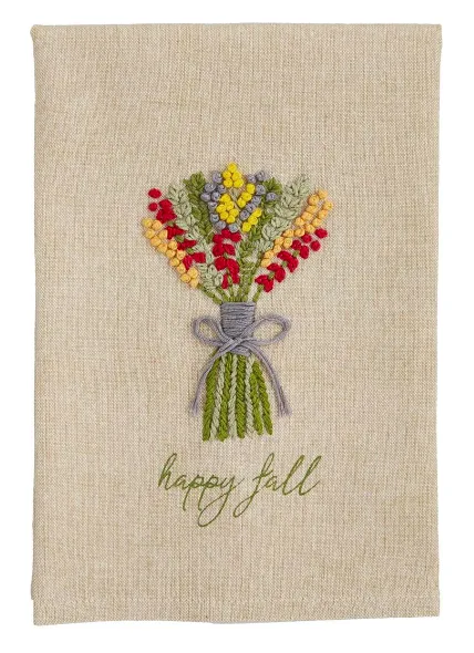 Fall Knot Tea Towel