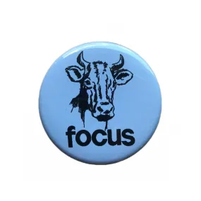 Focus Cow Button / Magnet