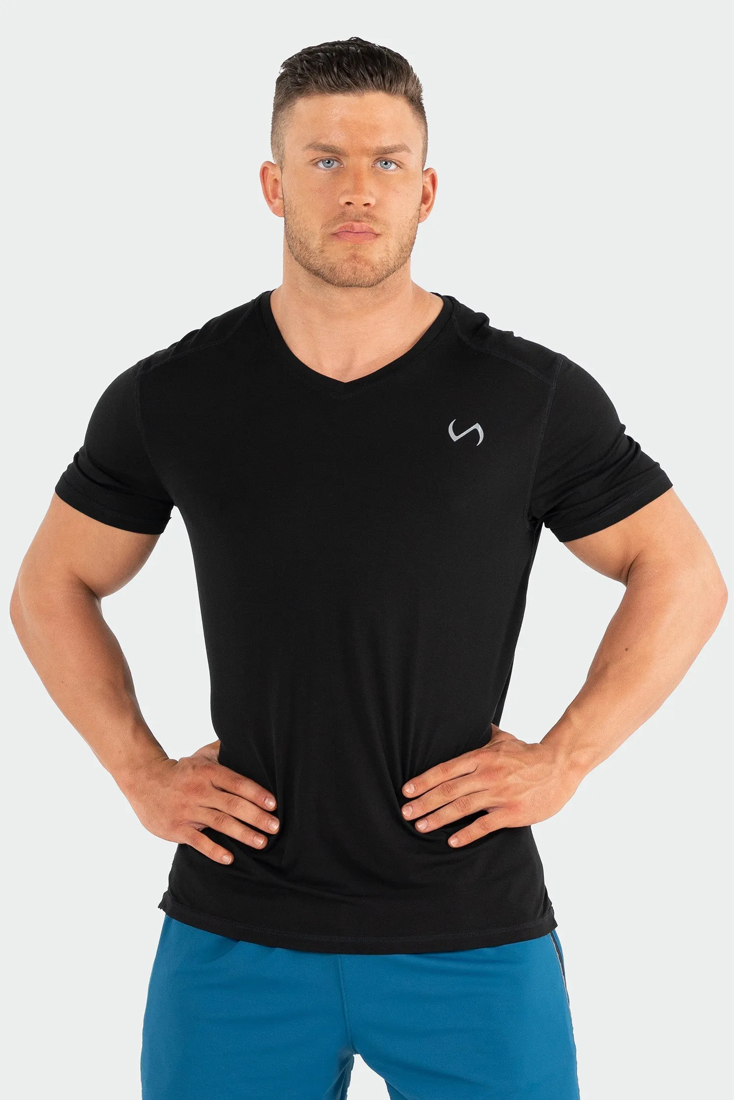 Focus Performance Bamboo V-Neck