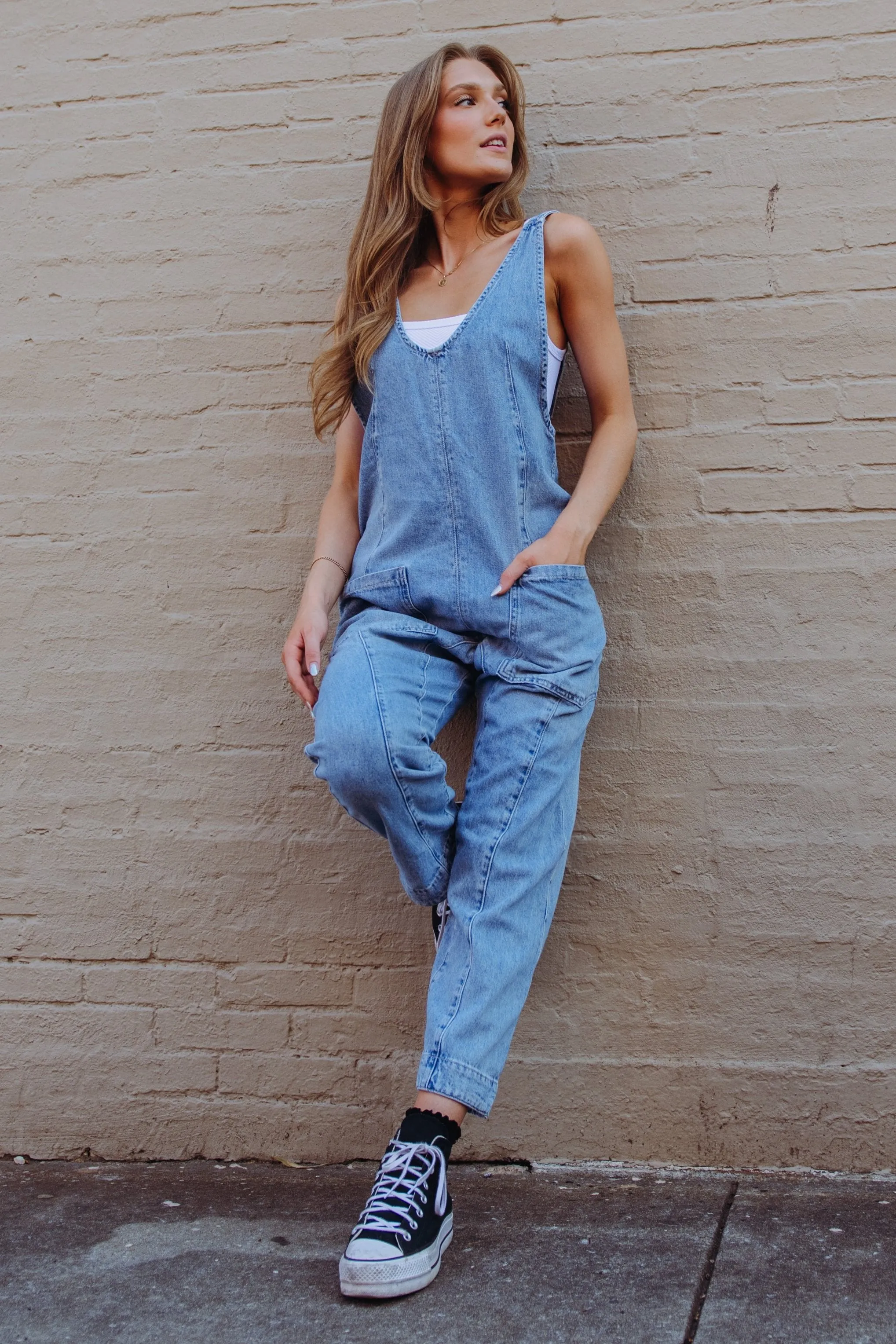 Free People High Roller Jumpsuit