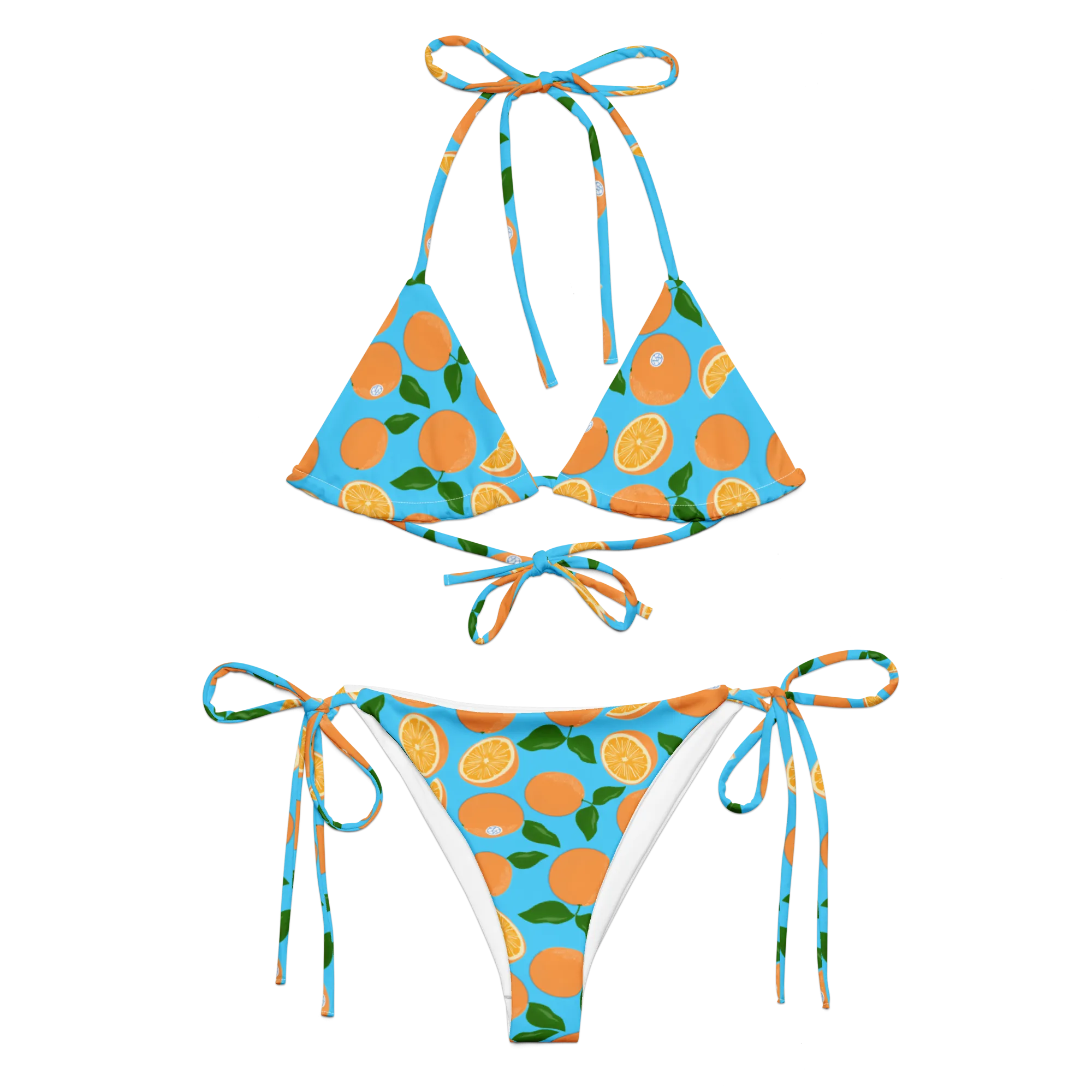 Freshly Squeezed recycled string bikini