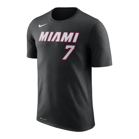 Goran Dragic Nike Miami HEAT Youth Black Name & Number Tee