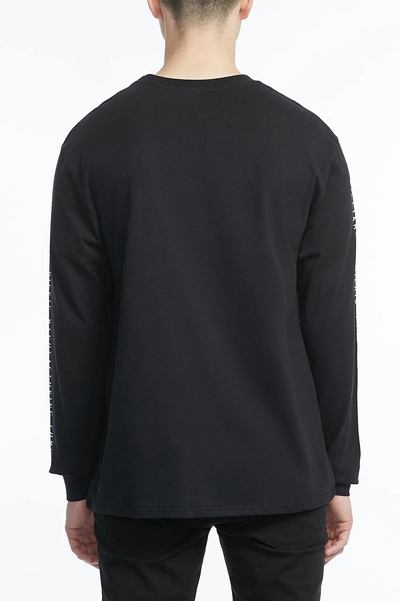 Guys Reflected Dickies Logo Long Sleeve Tee