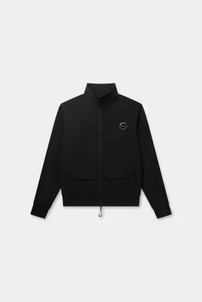 Hexline Slim Fit Track Jacket Jet Black