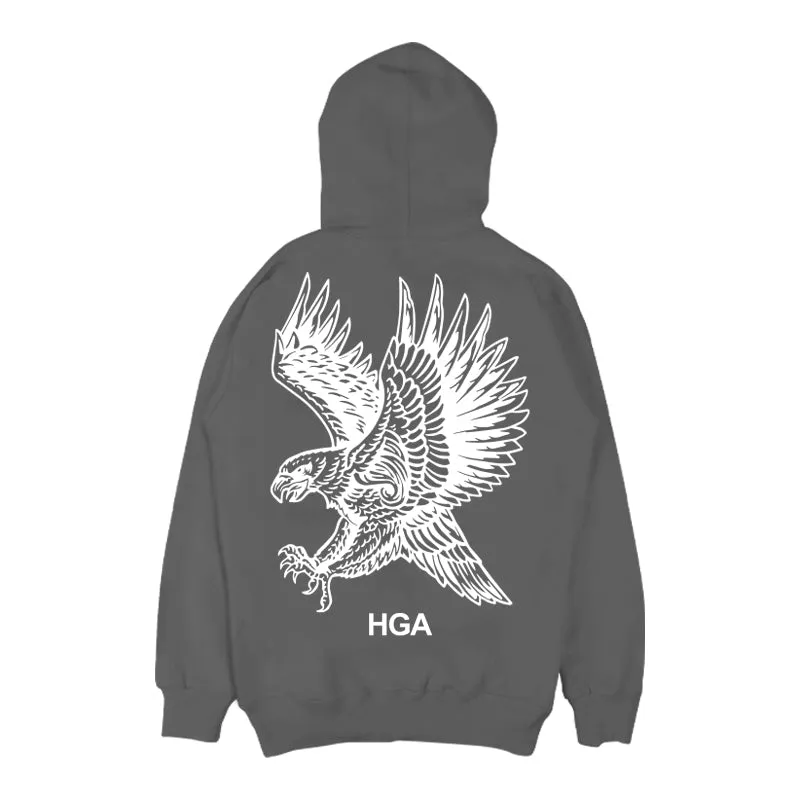 HGA Eagle Comfort Hoodie - (Charcoal)