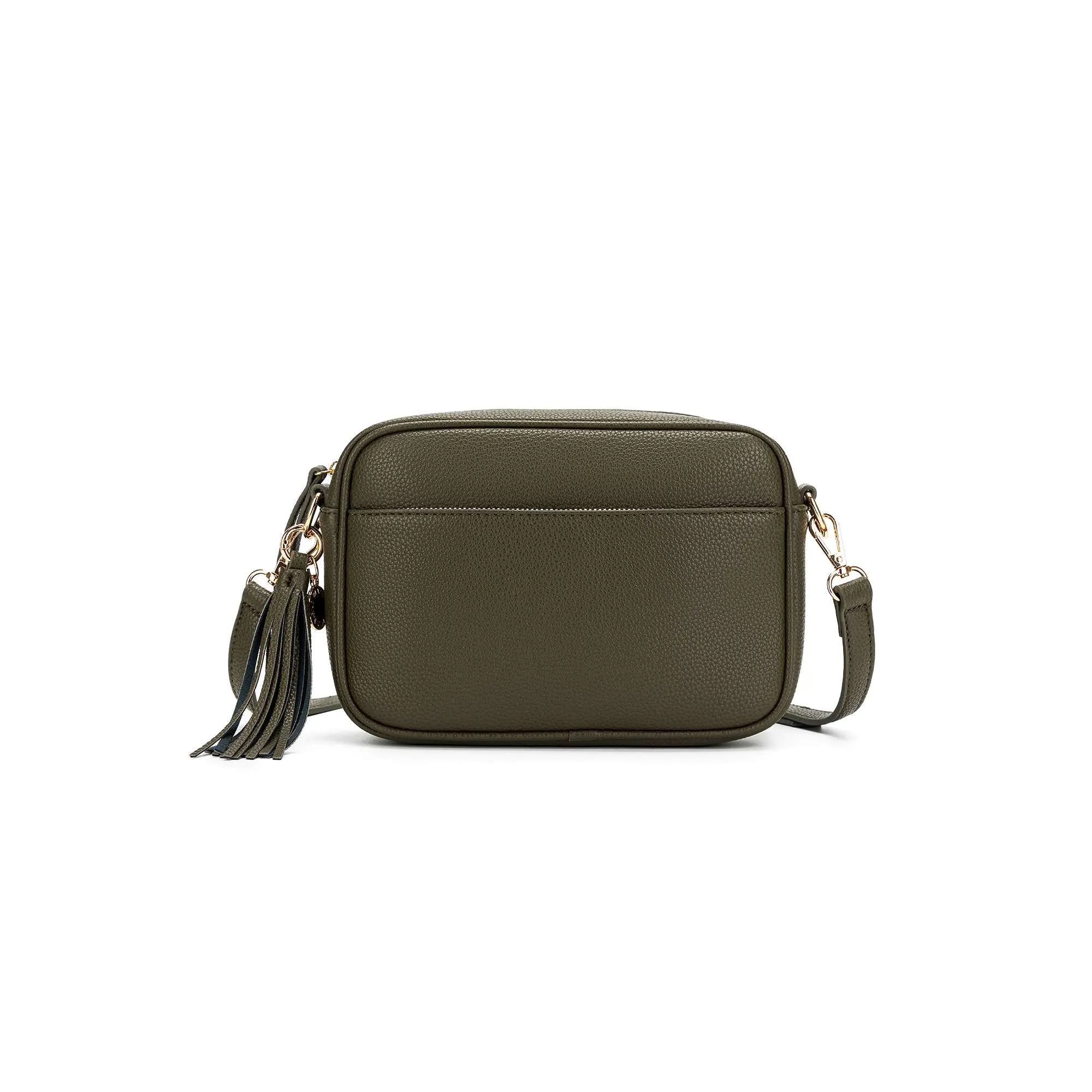 Indie Dark Olive Crossbody Bag