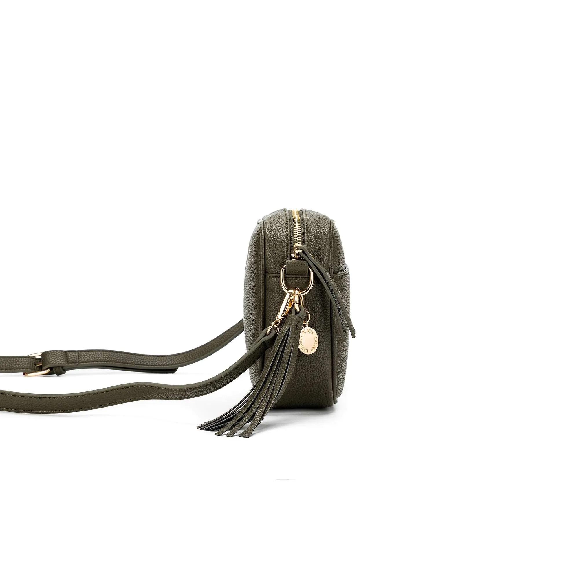 Indie Dark Olive Crossbody Bag